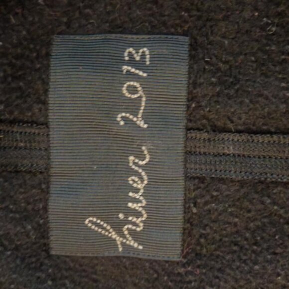 Lululemon Hiver 13 Limited Edition Ruffled Black Scuba Hoodie Jacket Sz 8 - Picture 8 of 9